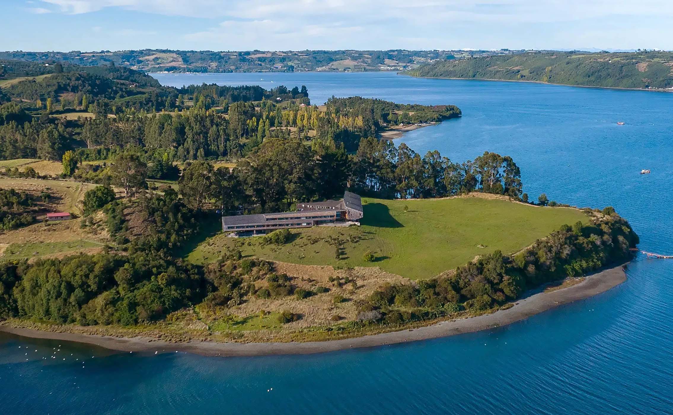 Discover a luxury hotel and spa on a distant island