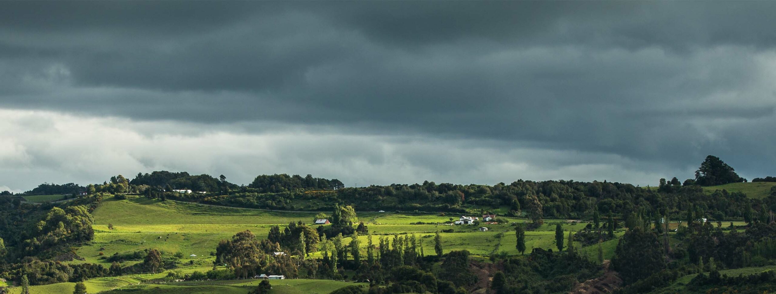 A stormy day on Chiloé Island